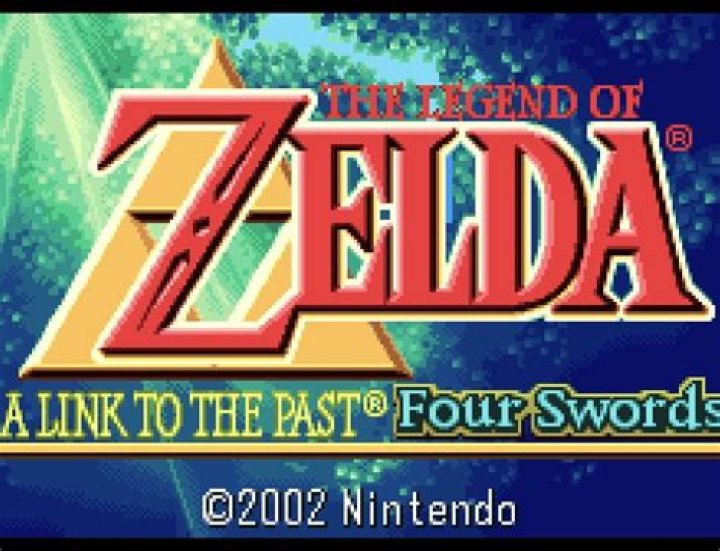 Title screen of GBA game Dragon Ball Z Buu's Fury.
