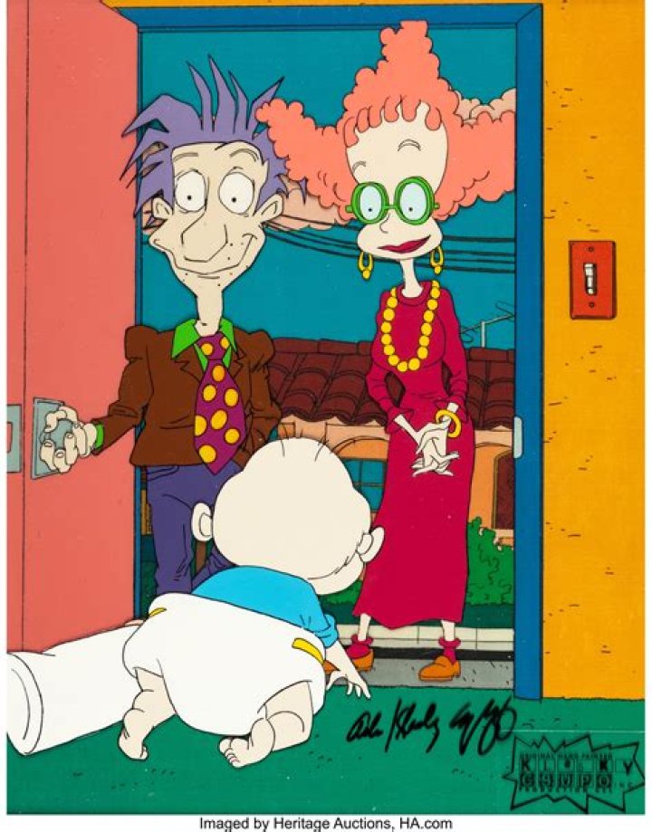 Title sequence of Rugrats featuring Tommy, Angelica, Chucky, Phil and Lil