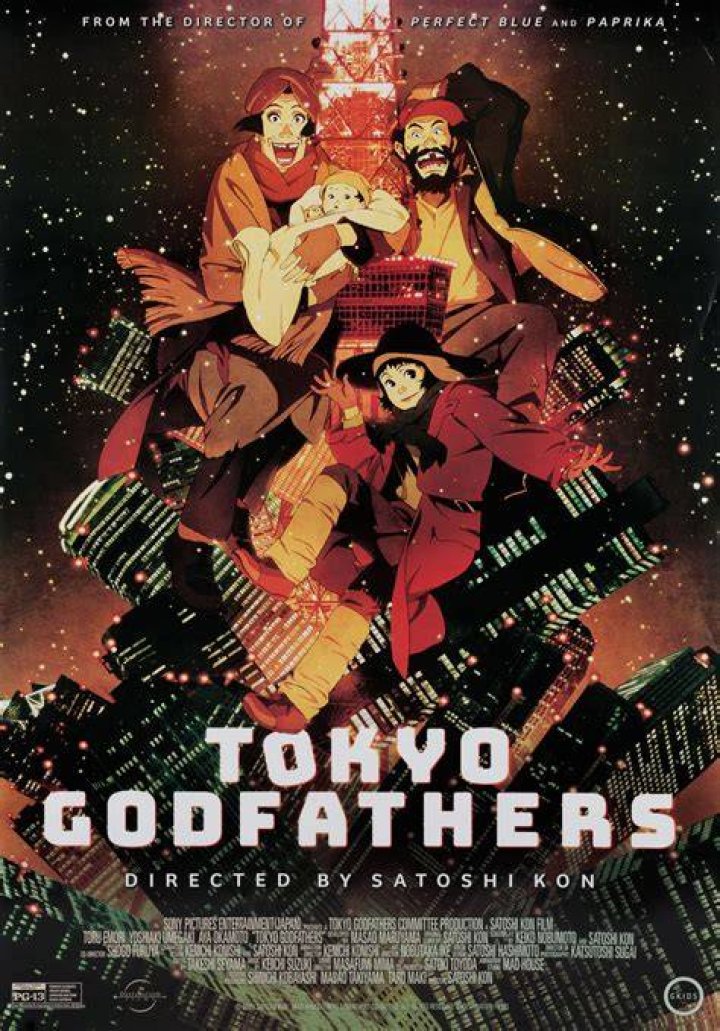 tokyo godfathers poster