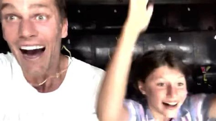 Tom Brady Freaks Out Riding the Tower of Terror at Disney World With His Kids