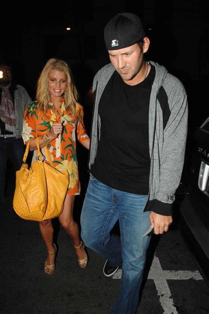 Tony Romo and Jessica Simpson