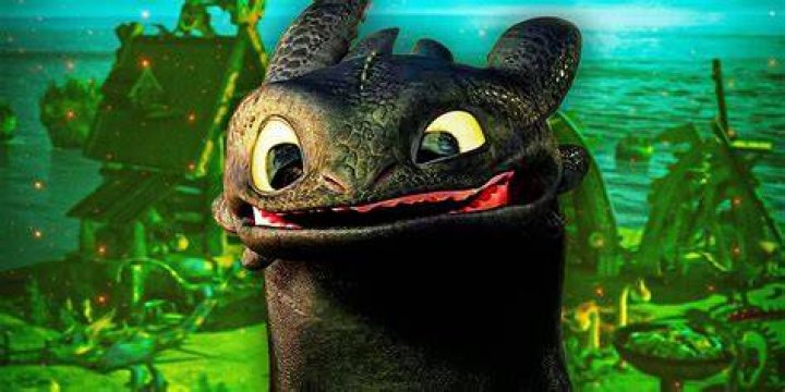 Toothless in How to Train Your Dragon