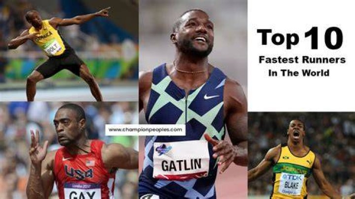 Top 10 AllTime Fastest Athletes In The World KreedOn