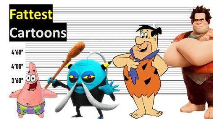 Top 10 Fattest Cartoon Characters