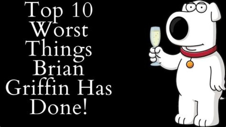 Top 10 Worst Things Brian Griffin Has Done
