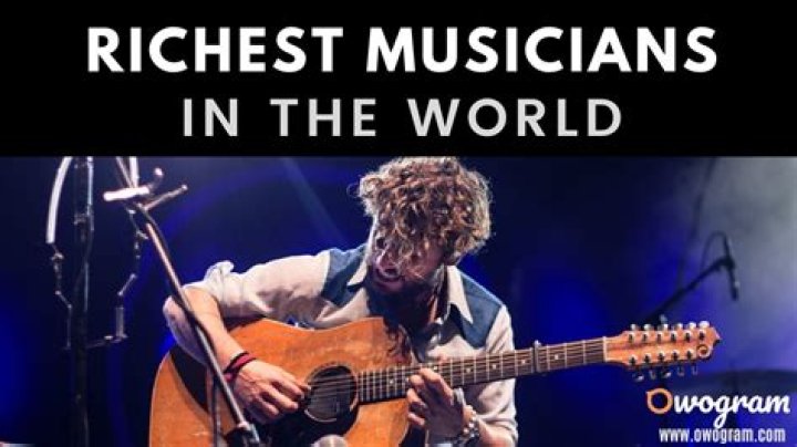 Top 20 richest musicians in America and their Net worth