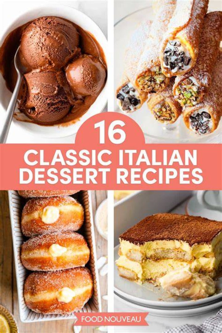Traditional Italian Dessert Recipes Food Fun & Faraway Places
