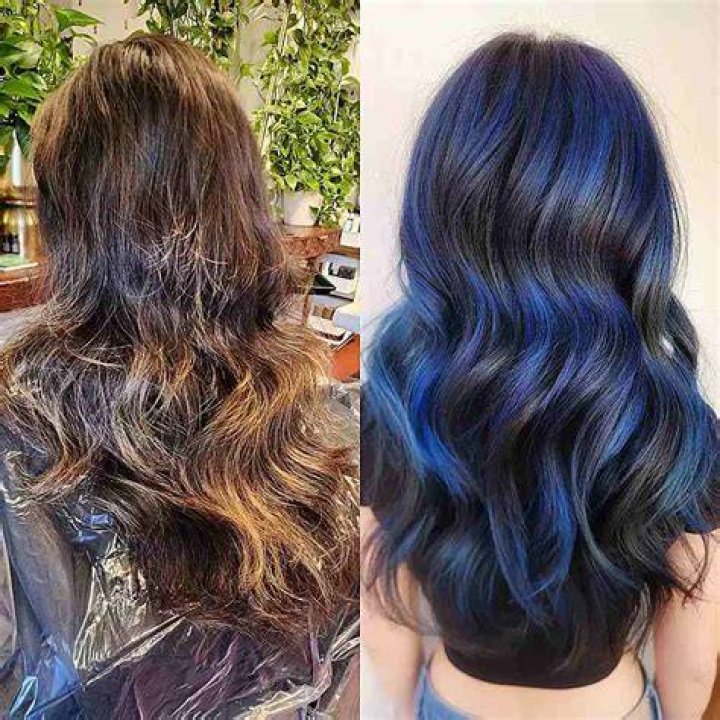 Transform Your Look With Dark Hair Dye Blue