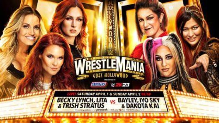 Trish Stratus at WrestleMania 39 