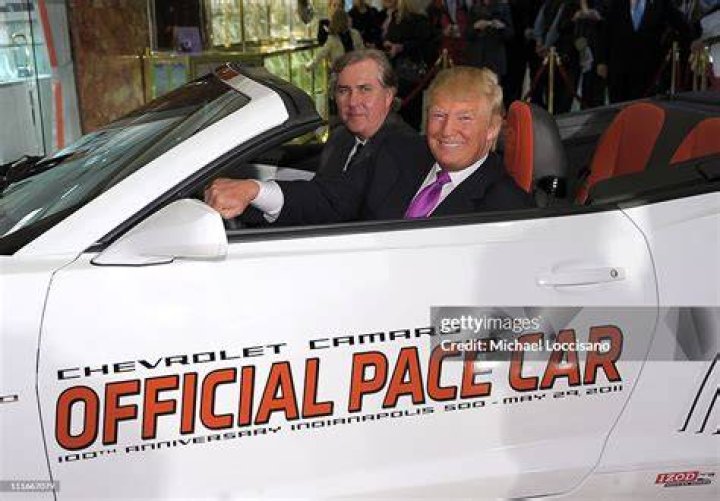 Trump named celebrity Pace Car driver for 100th Indy 500 Arabian