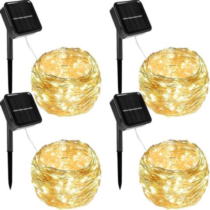Twinkle Star 4 Pack Solar Path Lights Ecomm Amazon