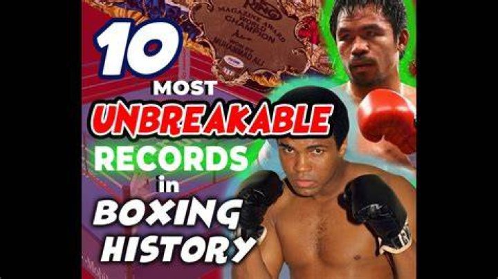 unbreakable boxing records