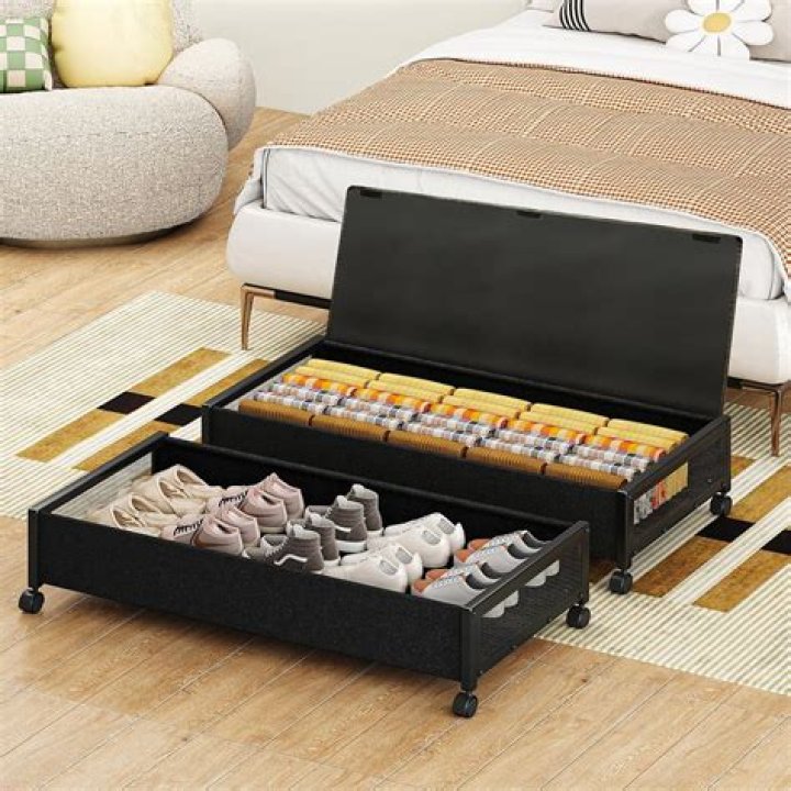 Underbed Rolling Storage Box