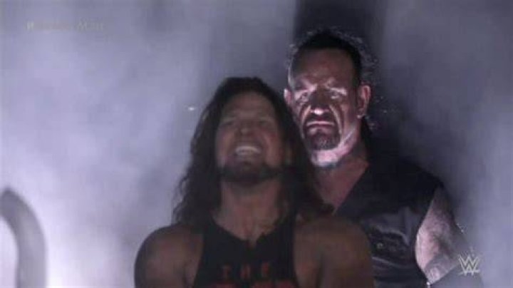 Undertaker &amp; AJ Styles Meme