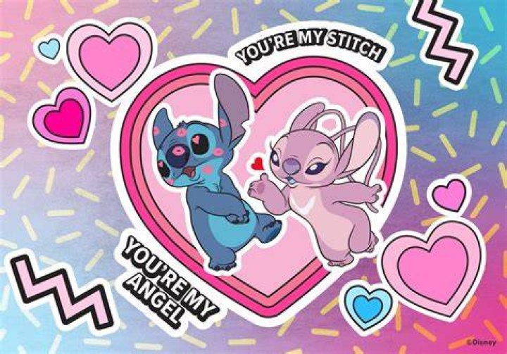 Unleashing Creativity With Stitch And Angel Wallpaper