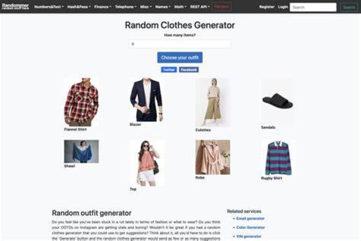 Unleashing Your Style: The Magic Of A Random Outfit Generator