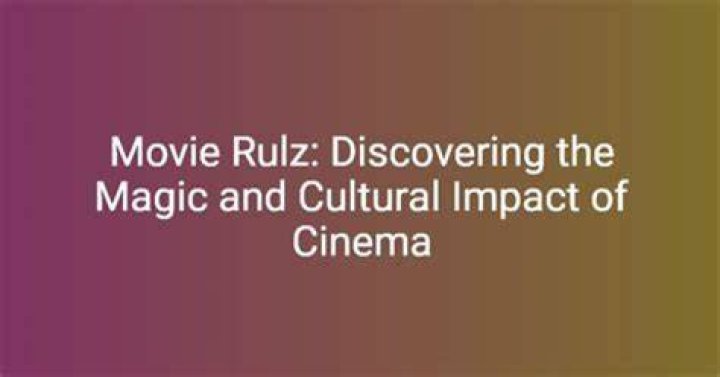 Unveiling The Magic Of 5 Mivie Rulz: A Cinematic Journey