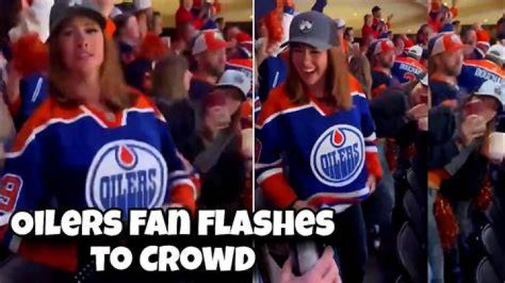 Unveiling The Vibrancy Of A Flashing Oilers Fan