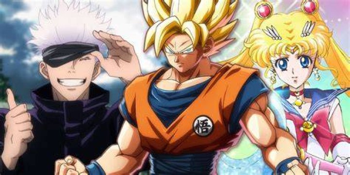 Usagi, Naruto, and Goku, to represent the most popular anime characters.