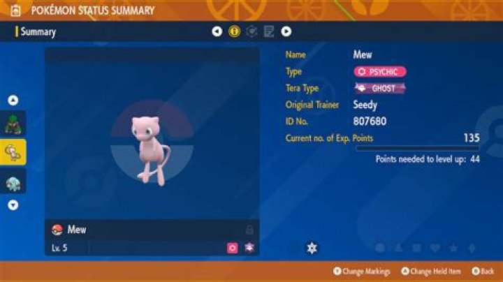 Use code「GETY0URMEW」in Pokémon Scarlet & Violet to receive your very own Mew - code expires September 18th