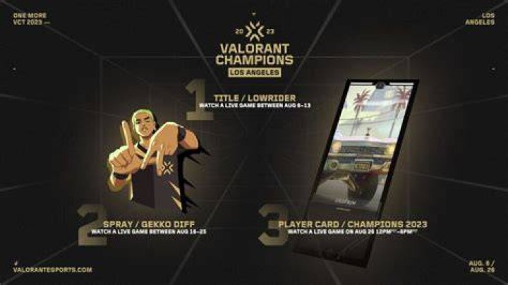 Valorant Champions 2023 Twitch, YouTube Drops