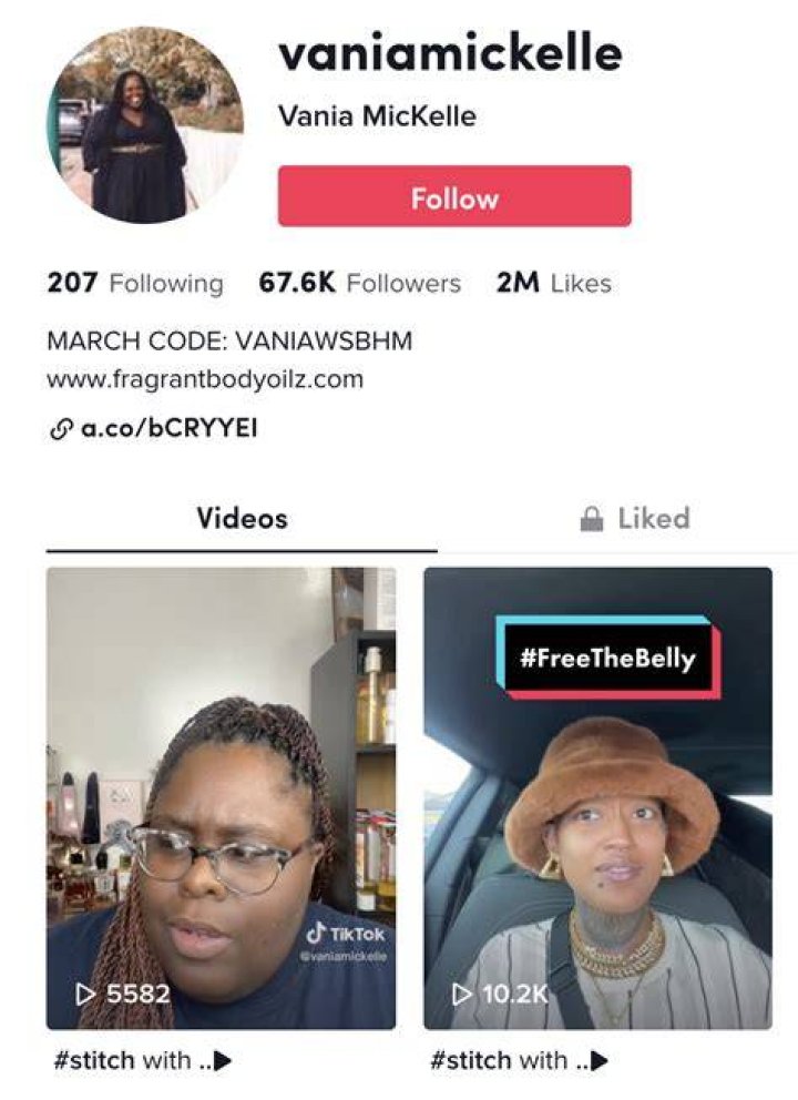 vania mickelle tiktok perfume