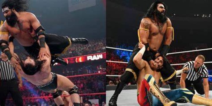 Veer Vs. Drew McInytre And Mansoor