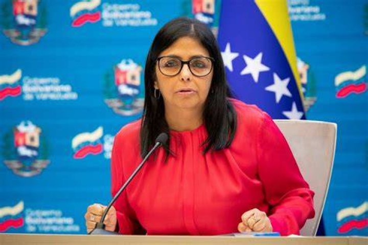 Venezuelan Vice President Delcy Rodriguez said Guyana's petition to the ICJ 'if it weren't so tragic, would be laughable'