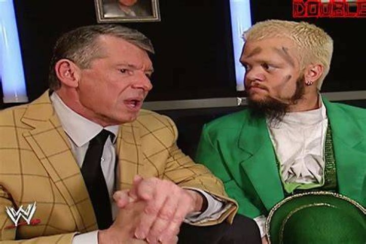 Vince McMahon and Hornswoggle