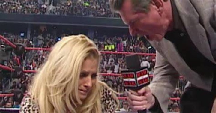 Vince McMahon and Trish Stratus