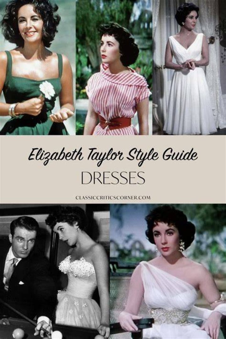 Vintage Elizabeth Taylor Photos and Style