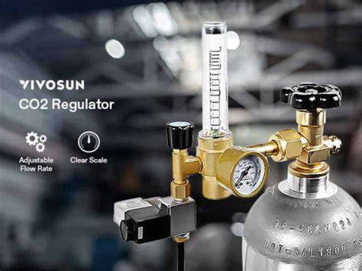 VIVOSUN Hydroponics CO2 Regulator