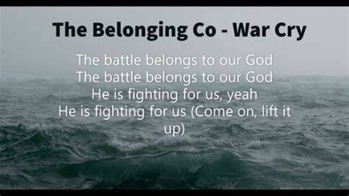 War Cry by The Belonging Co