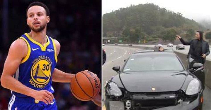 Warriors Star Steph Curry Involved In Multi-Car Crash In Oakland