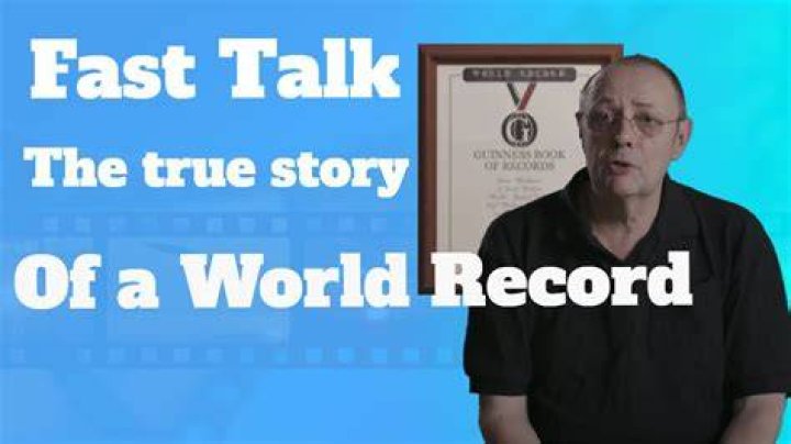 Watch: Talking with the world's fastest talker (+WIN!)