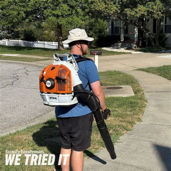 We Tried the Stihl BR 600 Backpack Blower