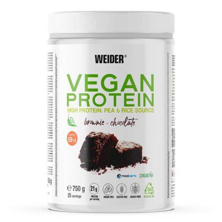 Weider Proteína 100% vegetal de guisantes y arroz Weider Proteína 100% vegetal de guisantes y arroz