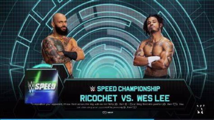 Wes Lee vs. Ricochet