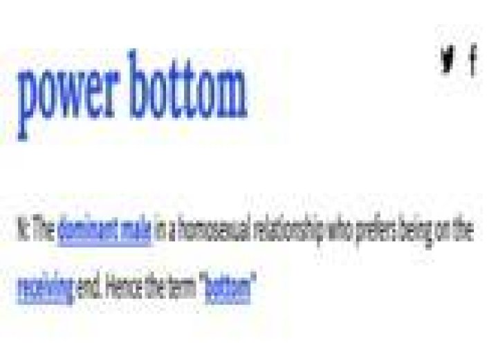 What Is a Power Bottom? Here's What the Sex Term Really Means.