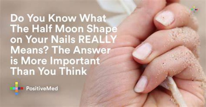 What The Half Moon On Your Nails Really Means