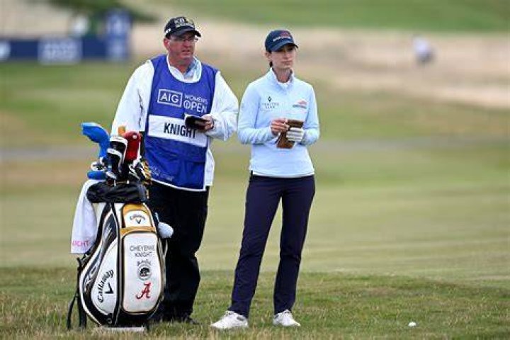 Who Is Cheyenne Knight's Caddie?