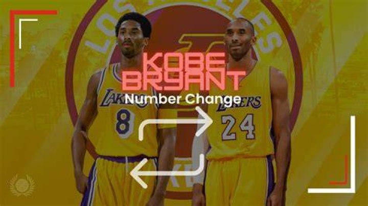 Why did Kobe change his jersey number