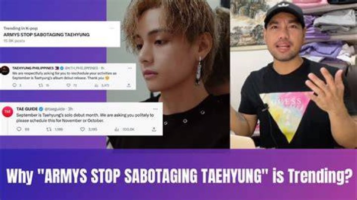 Why Is 'ARMYs Stop Sabotaging Taehyung' Trending On Twitter?