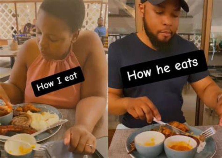 Wife Shows How Husband Eats vs How She Eats, Mzansi in Stitches: “You Go, Girl”