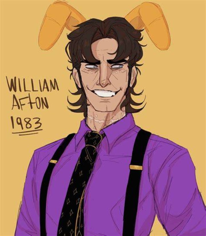 William Afton sits in a storage room in his Spring Bonnie suit after getting springlocked.