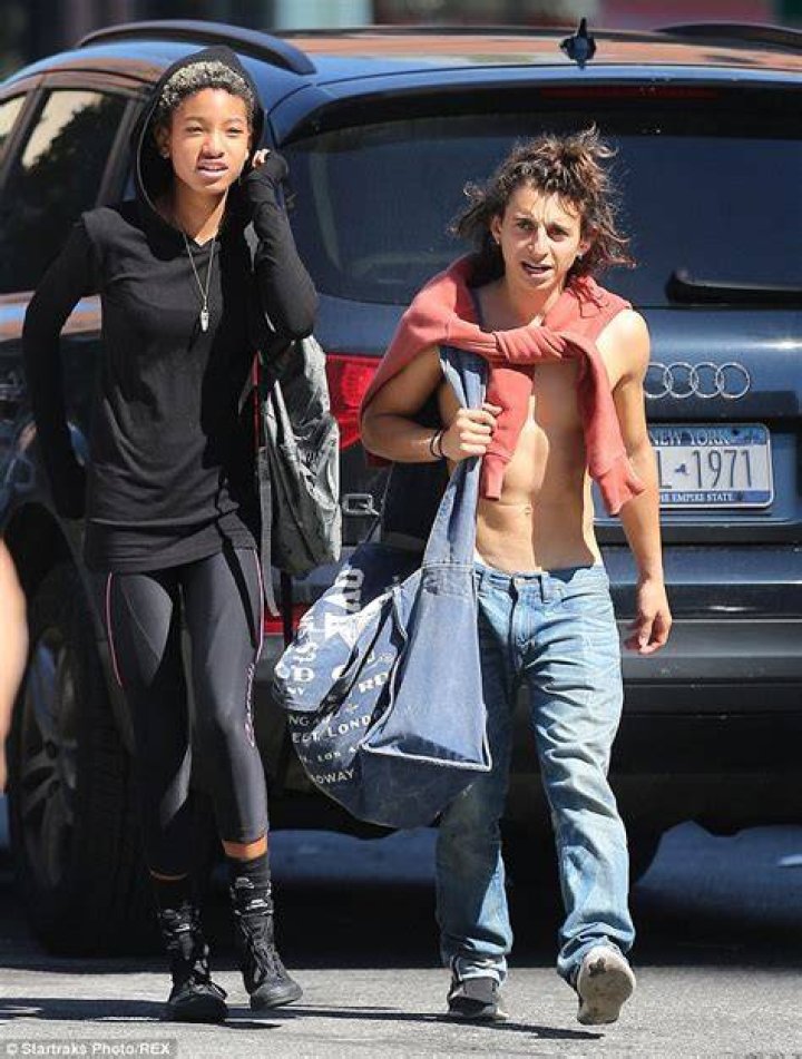 Willow Smith runs around town with actor pal Moises Arias Willow