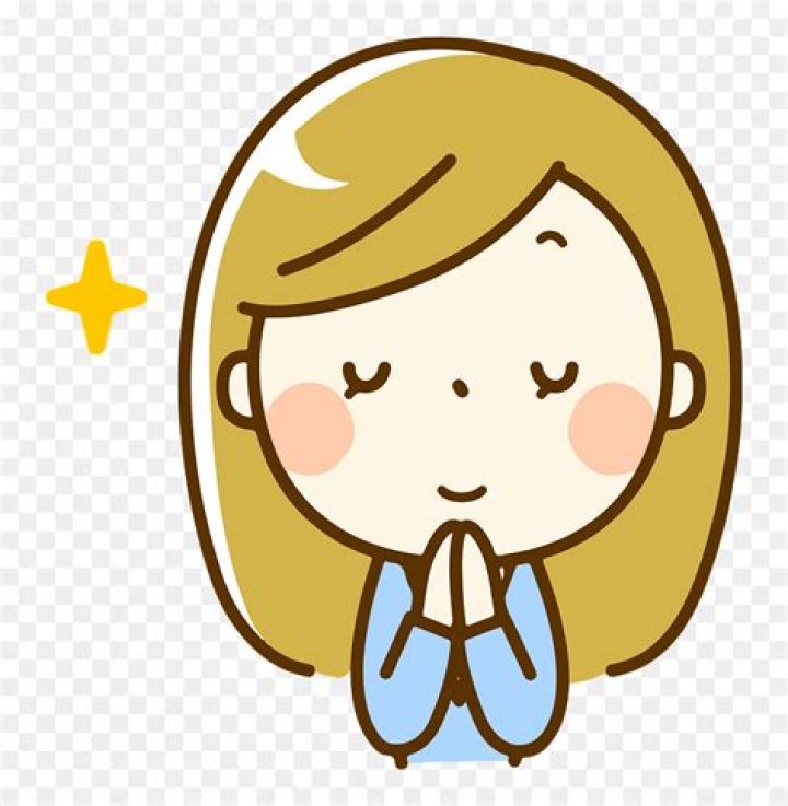 Woman Pray Wish Clipart Gratitude Clipart Png Download (5234779