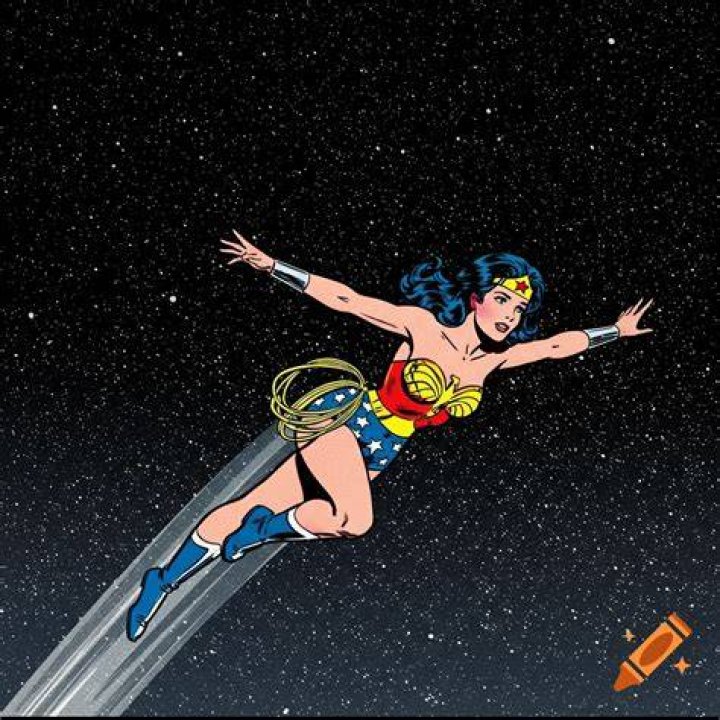 wonder woman #98 comic flying
