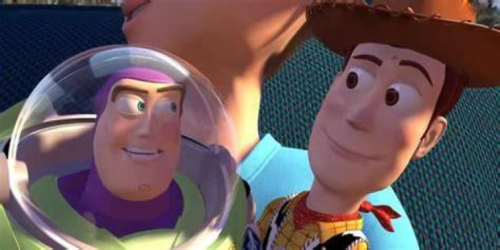 Woody and Buzz Looking At Each Other 