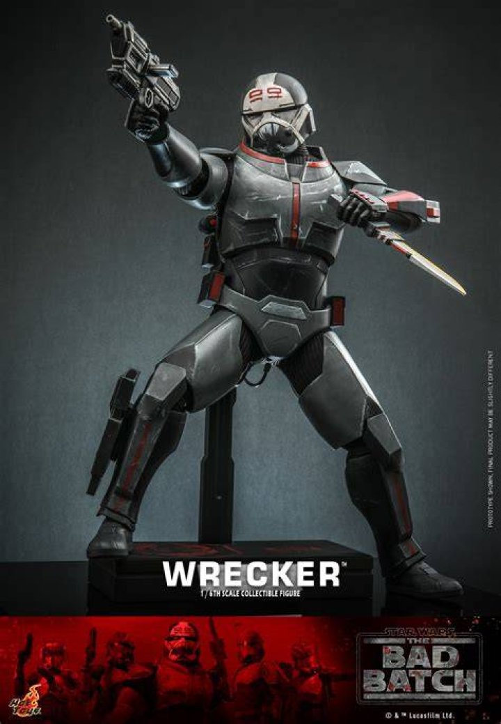 Wrecker and The Bad Batch voice cast.